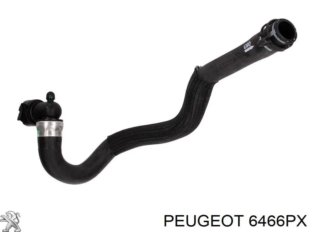 Шланг радіатора опалювача/пічки, подача Peugeot/Citroen 6466PX ціна, від 38.08 USD