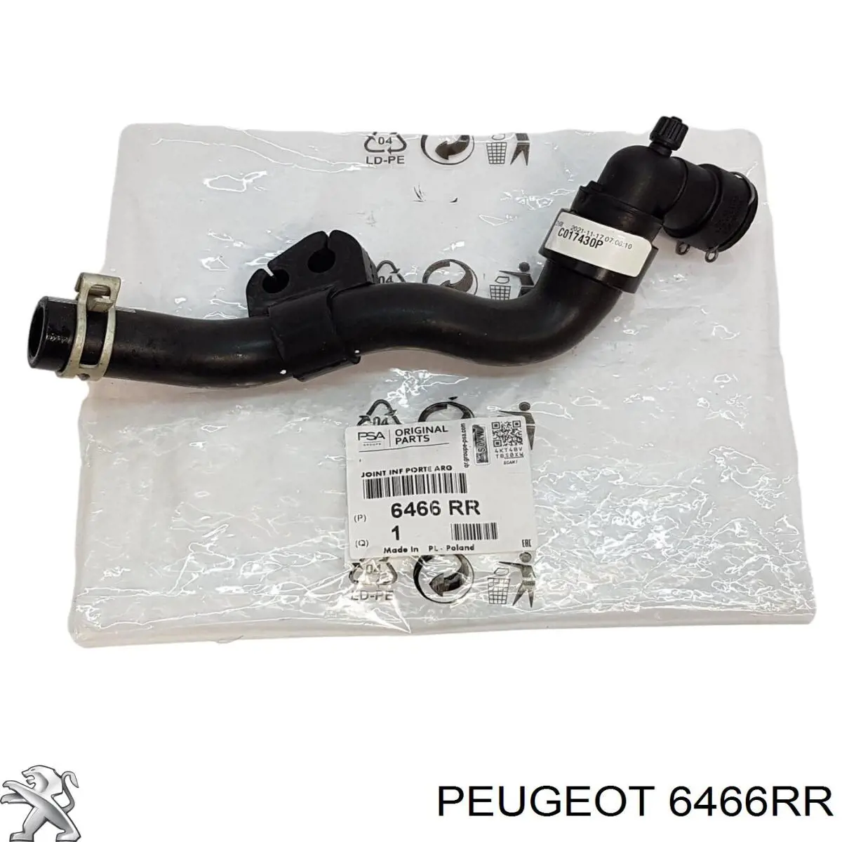 Шланг радіатора опалювача/пічки, обратка Peugeot/Citroen 00006466RR ціна, від 28.71 USD