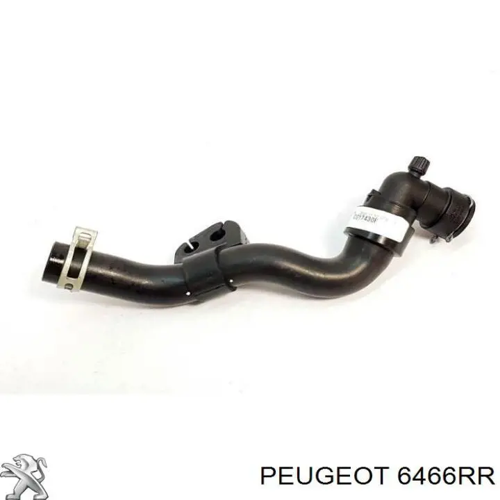 00006466RR Peugeot/Citroen шланг радіатора опалювача/пічки, обратка