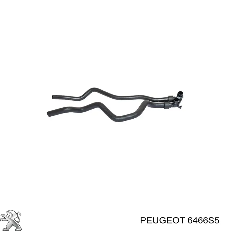 Шланг грубки/обігрівача 6466S5 Peugeot/Citroen