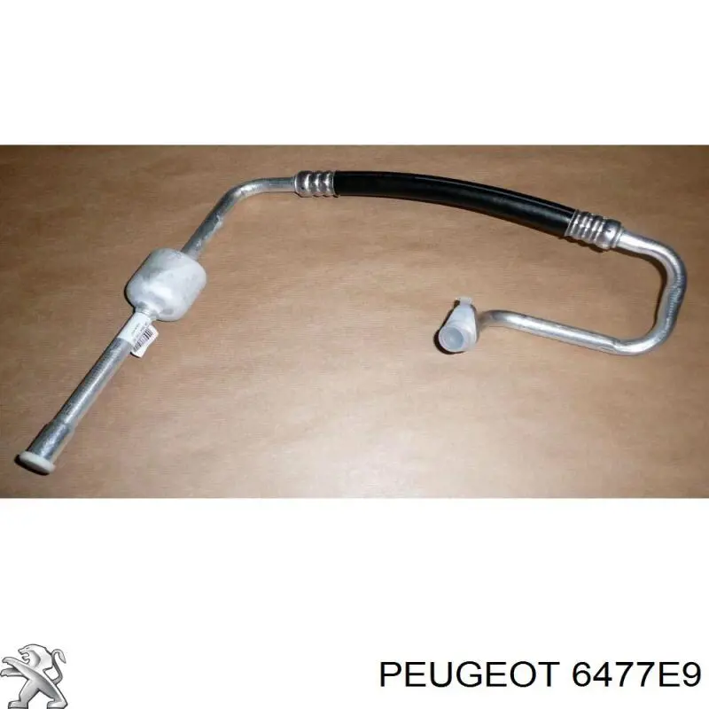 6477E9 Peugeot/Citroen Шланг кондиціонера, від випарника до компресора