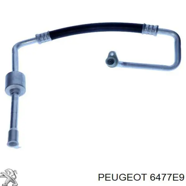 Купити 6477E9 Peugeot/Citroen Шланг кондиціонера, від випарника до компресора