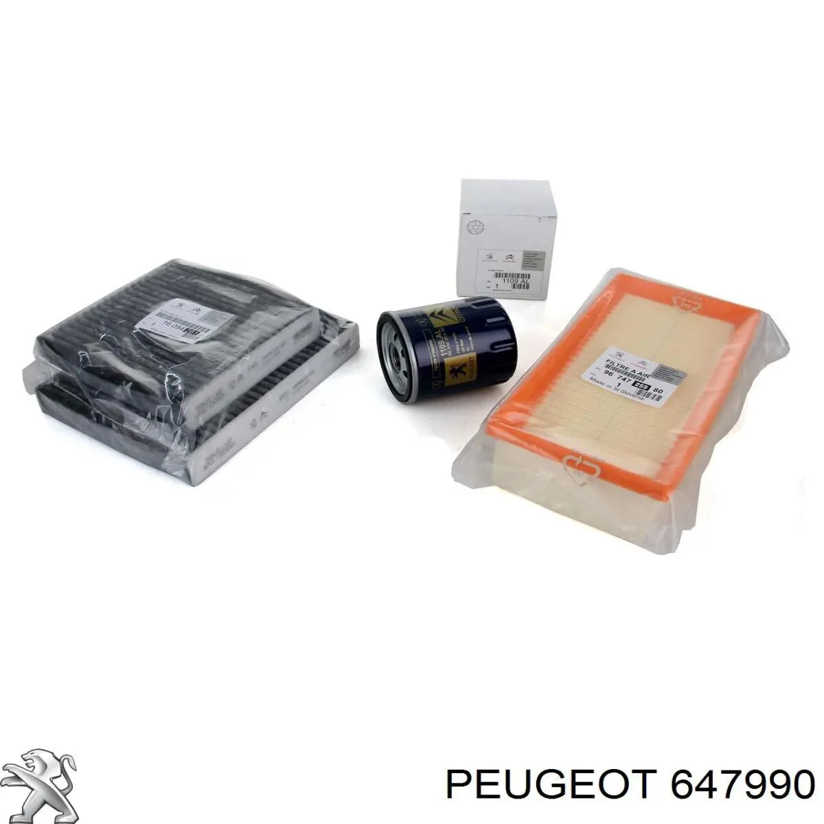 Купити 647990 Peugeot/Citroen Фільтр салону вугільний