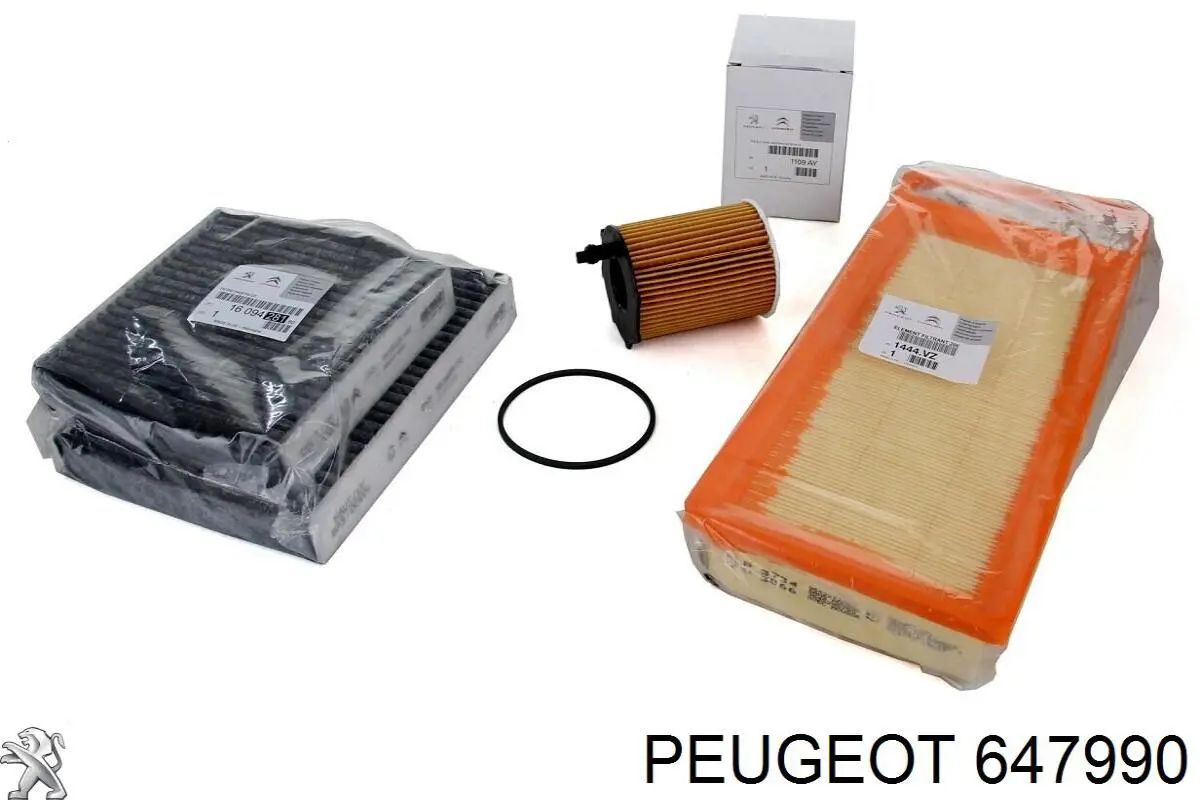 647990 Peugeot/Citroen Внутрішньосалонний фільтр