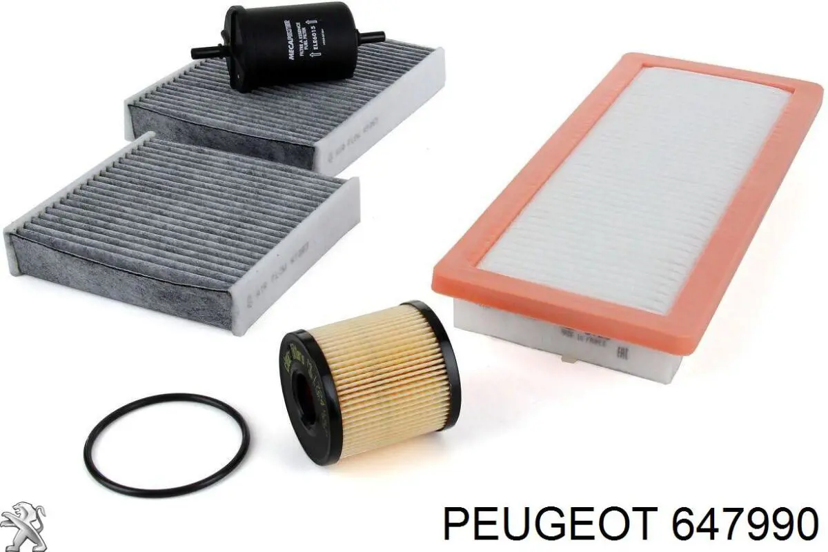647990 Peugeot/Citroen Внутрішньосалонний фільтр