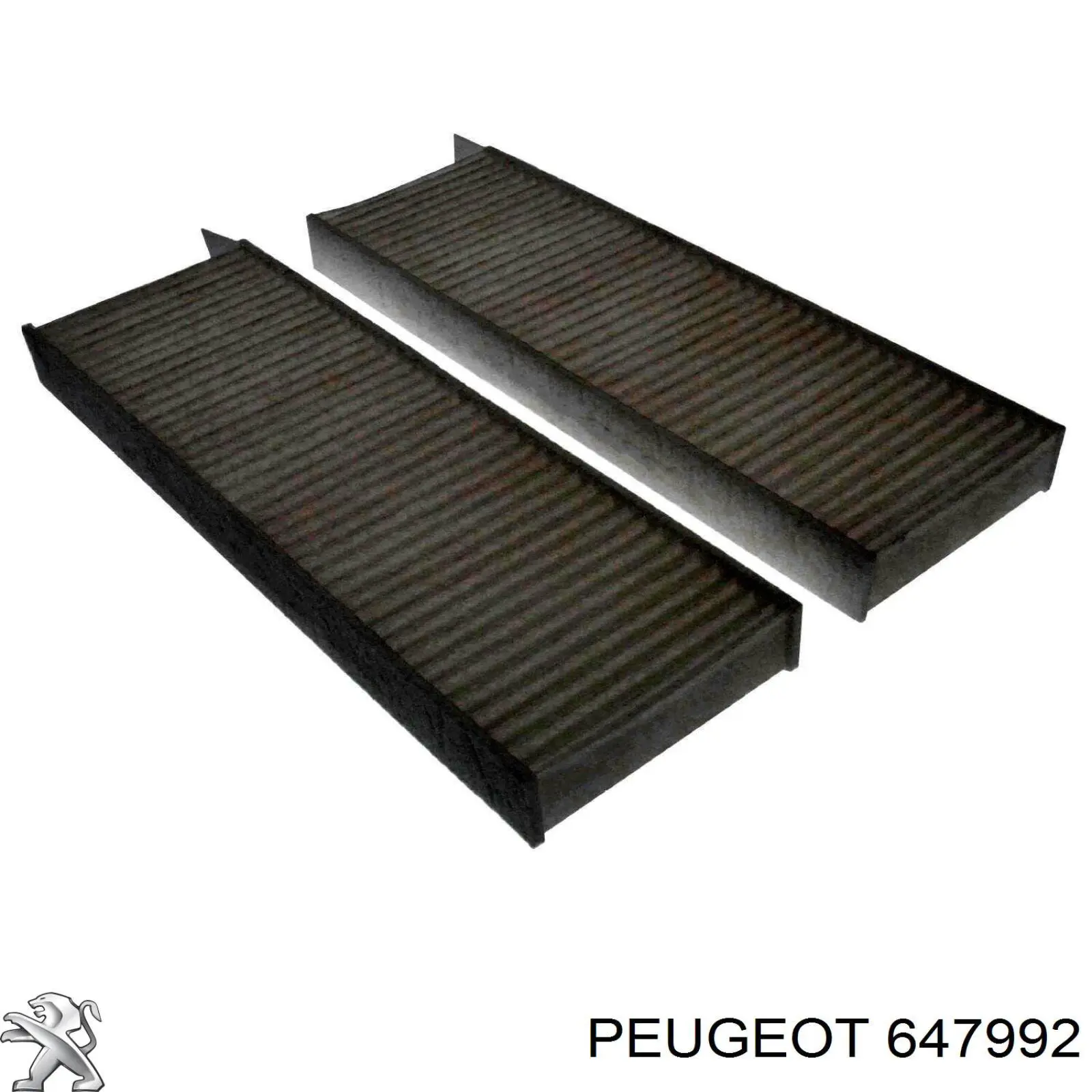 Фільтр повітряний обігрівача Peugeot/Citroen 647992 ціна, від 7.22 USD