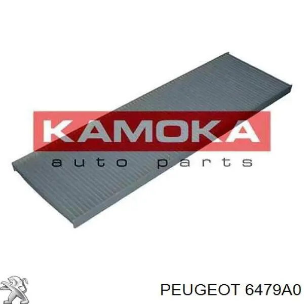 Фільтр повітряний обігрівача Peugeot/Citroen 6479A0 ціна, від 3.80 USD