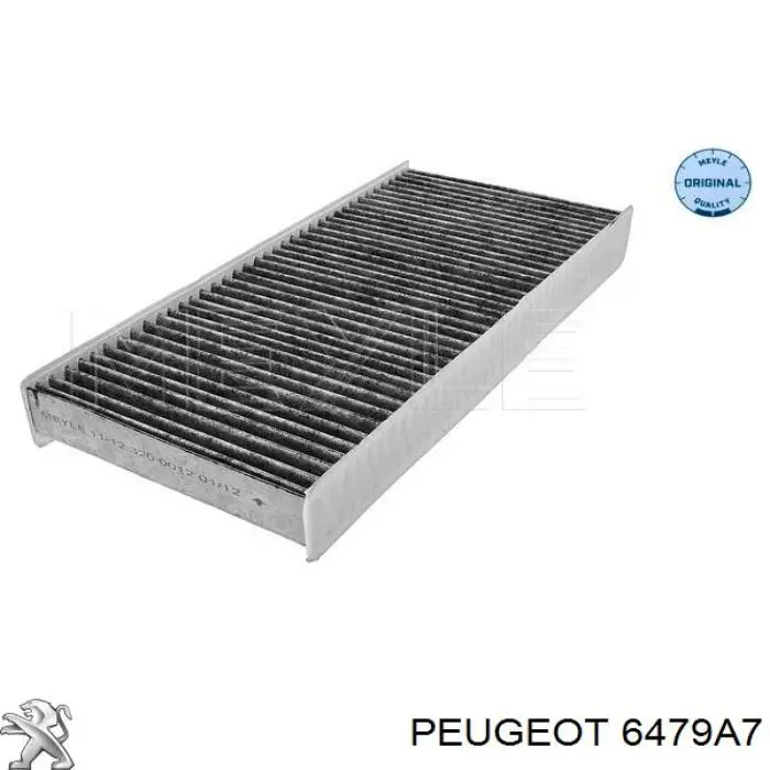 Фільтр повітряний обігрівача Peugeot/Citroen 6479A7 ціна, від 11.83 USD