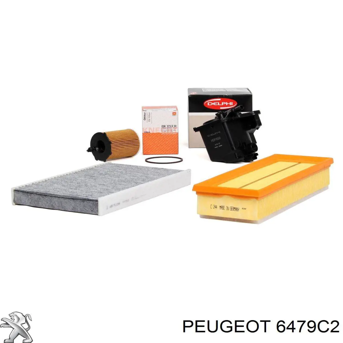 Фільтр салону 6479C2 Peugeot/Citroen