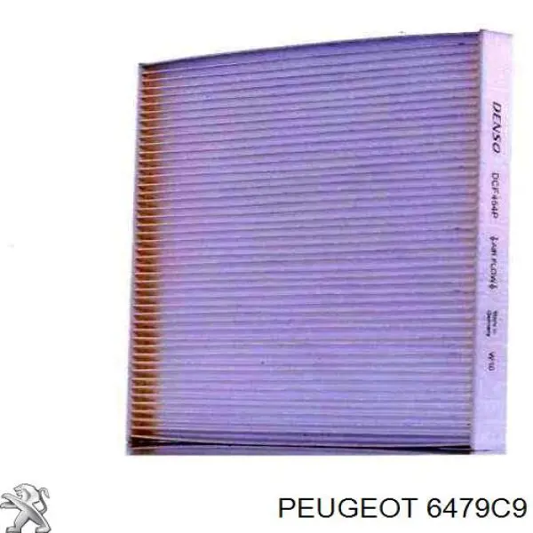 6479C9 Peugeot/Citroen фільтр салону