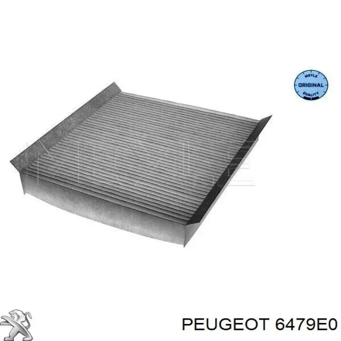 6479E0 Peugeot/Citroen фільтр салону