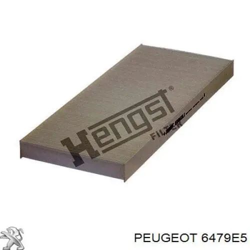 6479E5 Peugeot/Citroen фільтр салону