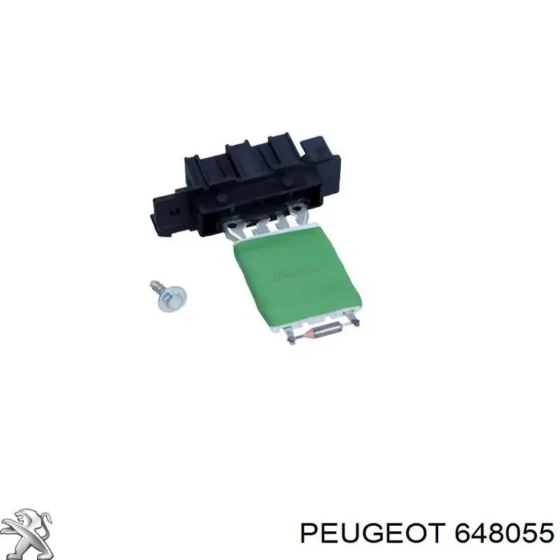 Резистор пічки 648055 Peugeot/Citroen