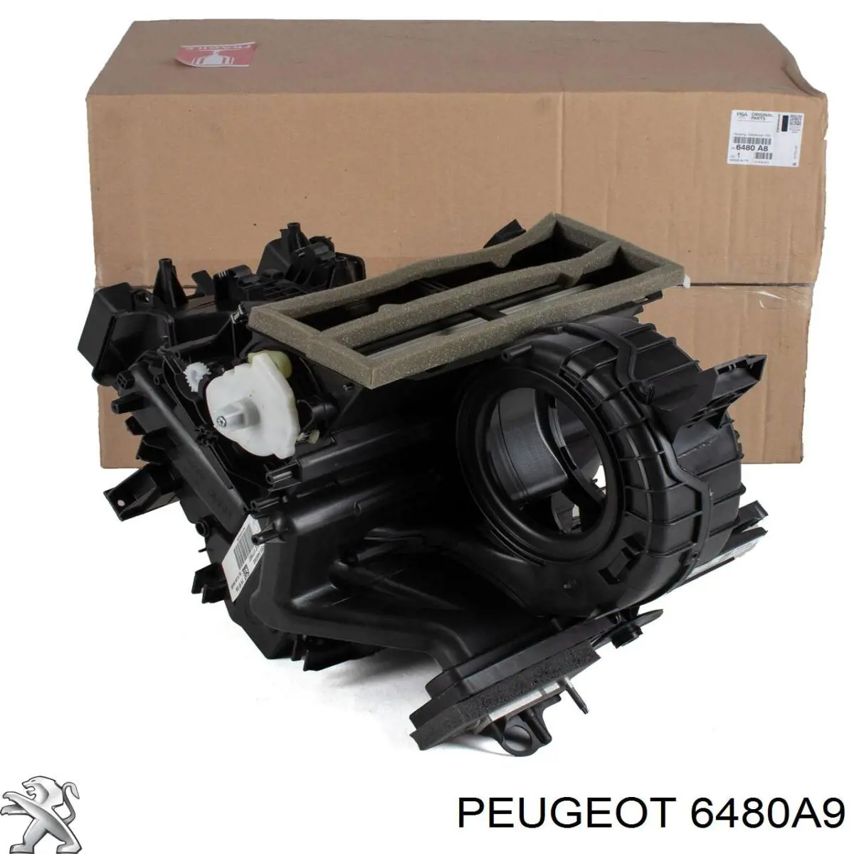 Корпус радіатора кондиціонера (салонний випарник) Peugeot/Citroen 6480A9 ціна, від 891.90 USD