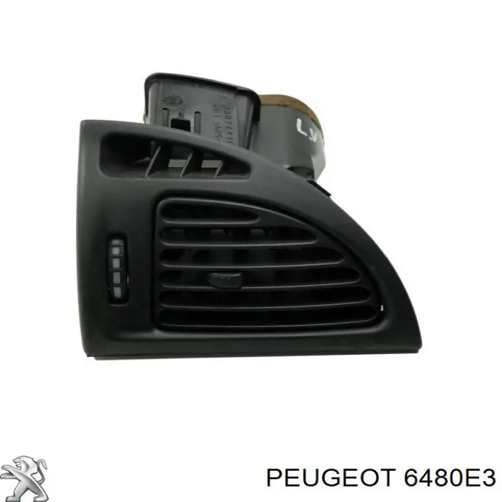 Ремкомплект заслінки обігрівача (пічки) 6480E4 Peugeot/Citroen