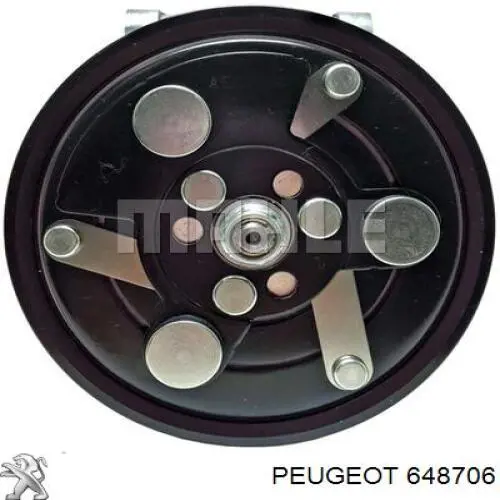 Компресор кондиціонера 648706 Peugeot/Citroen