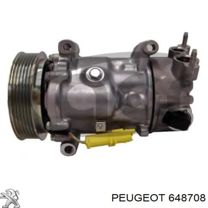 648708 Peugeot/Citroen компресор кондиціонера