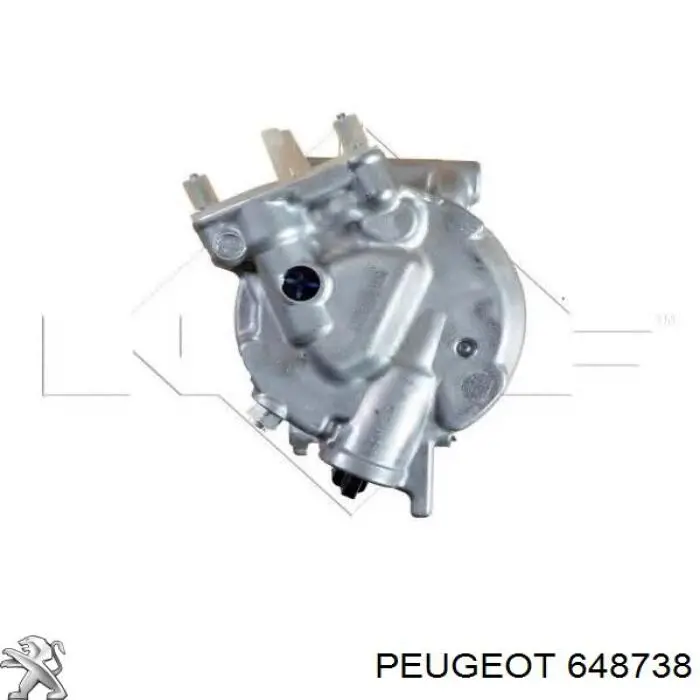 648738 Peugeot/Citroen компресор кондиціонера