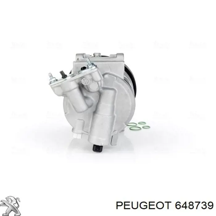 648739 Peugeot/Citroen компресор кондиціонера