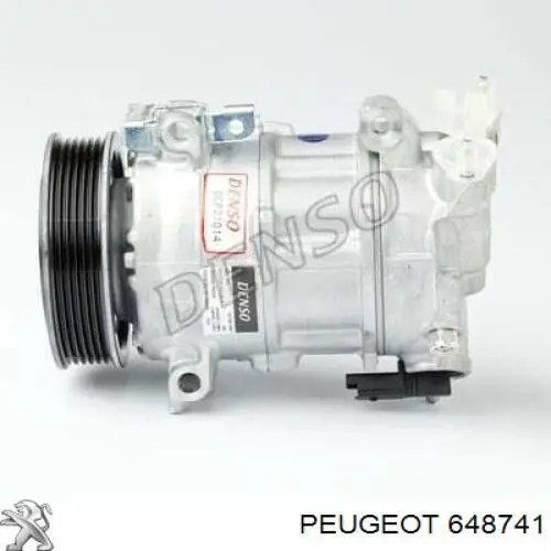 Компресор кондиціонера 648741 Peugeot/Citroen