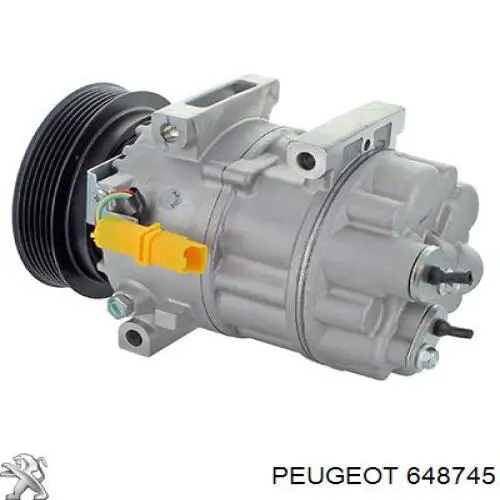 Компресор системи кондиціювання Peugeot/Citroen 648745 ціна, від 287.21 USD