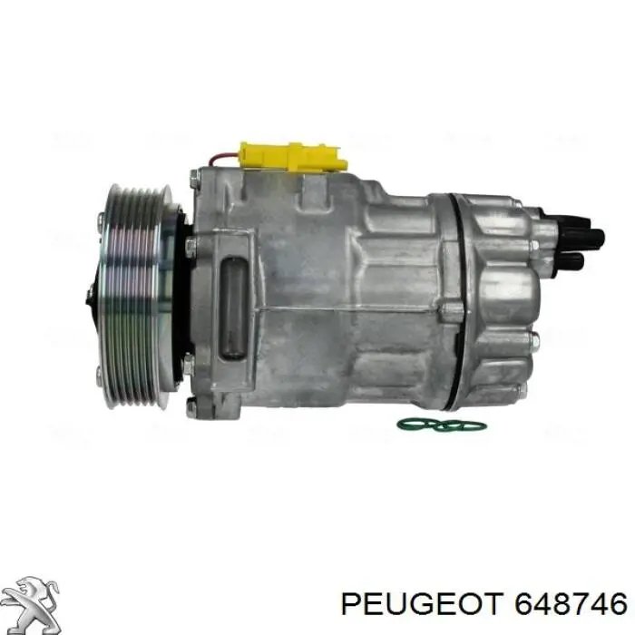 648746 Peugeot/Citroen Компрессор кондиционера