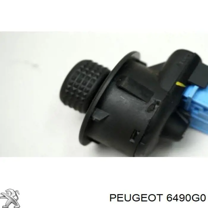 Купити 6490G0 Peugeot/Citroen Блок керування дзеркалами заднього виду, на торпедо
