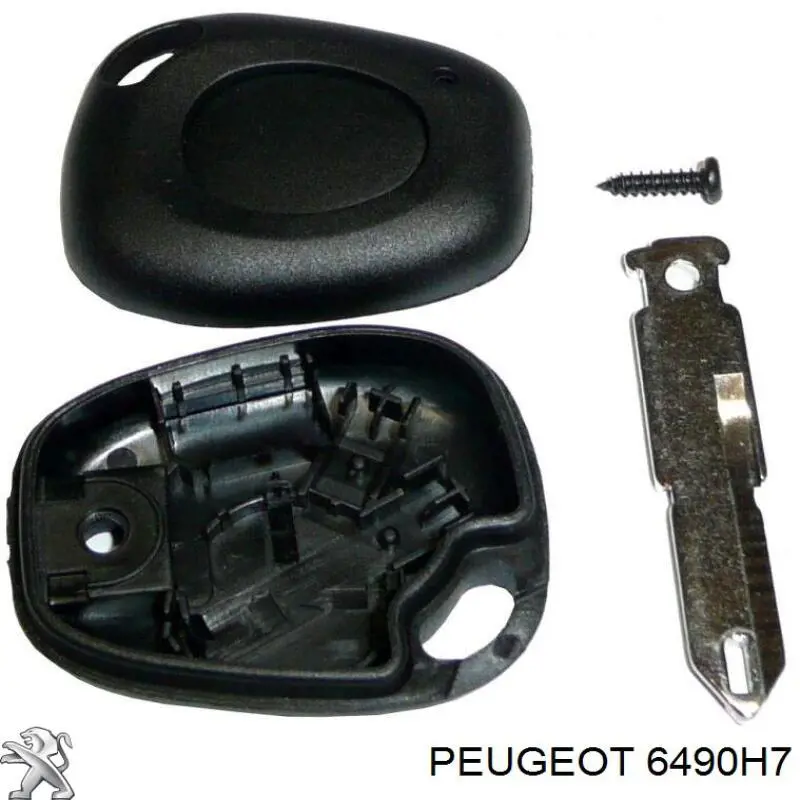 6490H6 Peugeot/Citroen кнопка включення аварійного сигналу