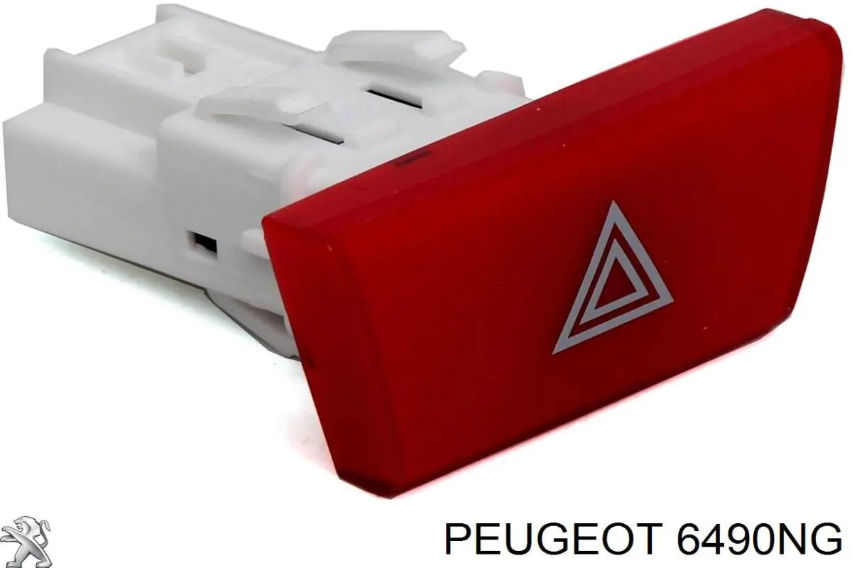 Купити 00006490NG Peugeot/Citroen Кнопка включення аварійного сигналу