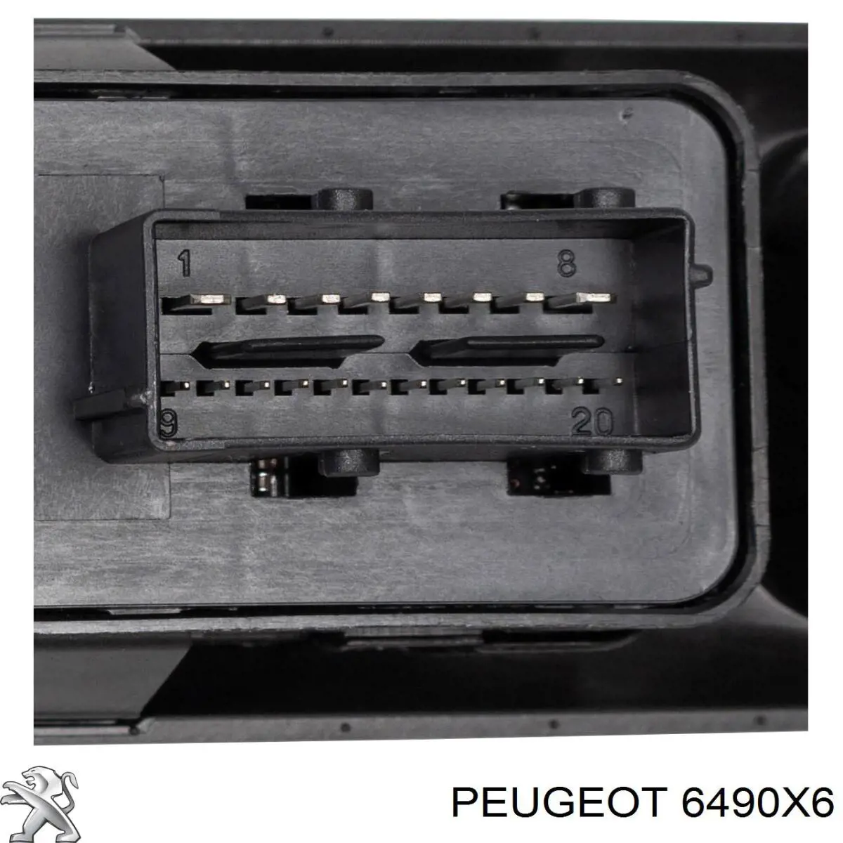 Купити 6490X6 Peugeot/Citroen Кнопковий блок керування склопідіймачами передній лівий