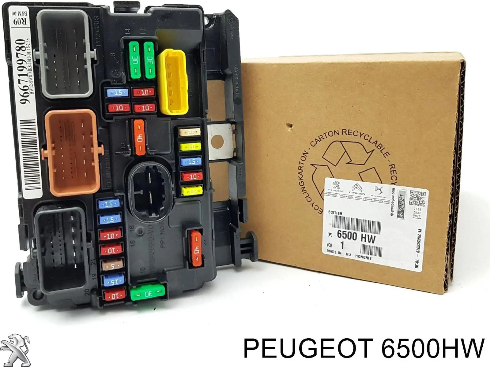 Коробка запобіжників Peugeot/Citroen 6500HW ціна, від 405.25 USD