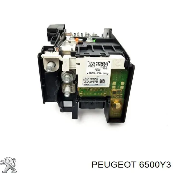 Монтажний блок Peugeot/Citroen 6500Y3