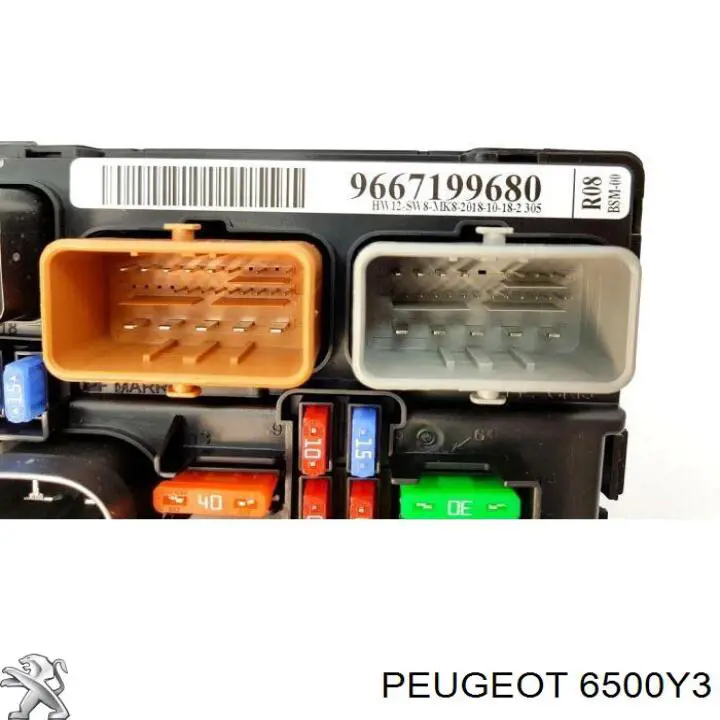 6500Y3 Peugeot/Citroen Реле запобіжників
