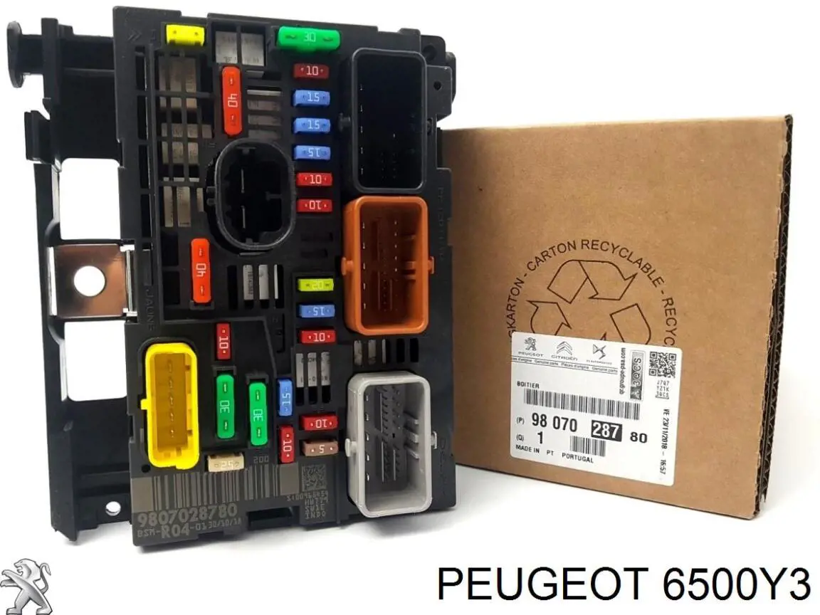 Блок запобіжників 6500Y3 Peugeot/Citroen