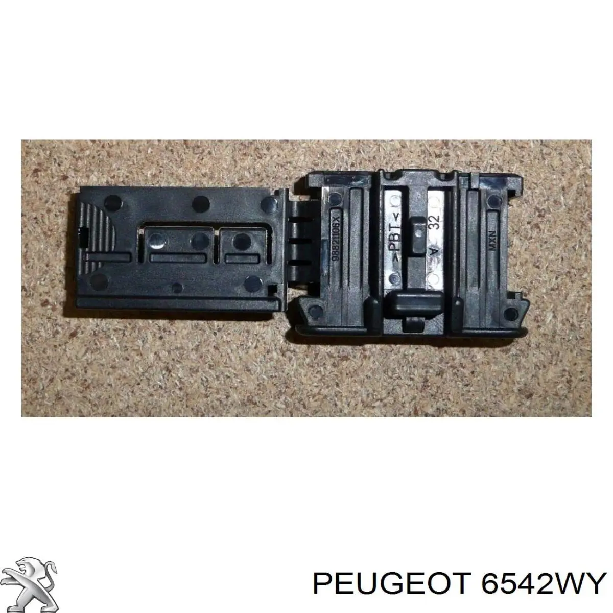 Купити 6542WY Peugeot/Citroen Кнопка вмикання двигуна склопідіймача передня ліва
