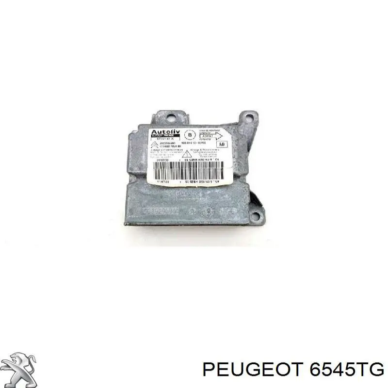 Модуль-процесор керування подушки безпеки Peugeot Partner Tepee (Пежо Партнер)