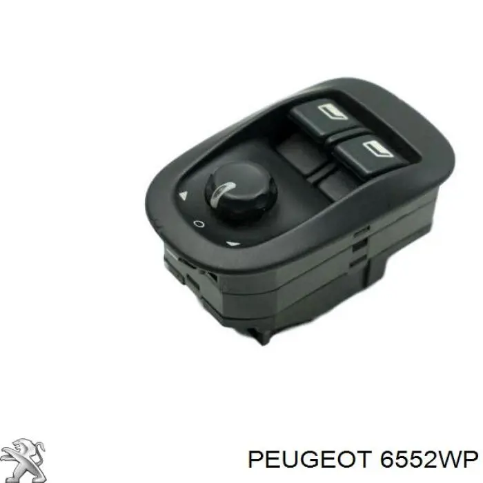Купити 6552WP Peugeot/Citroen Кнопковий блок керування склопідіймачами передній лівий