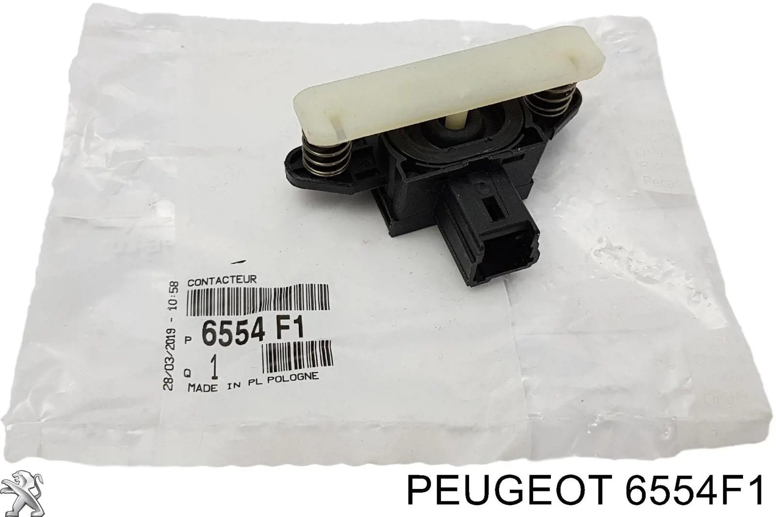 Кнопка приводу замка задньої 3/5 двері (ляди) Peugeot/Citroen 6554F1 ціна, від 5.64 USD
