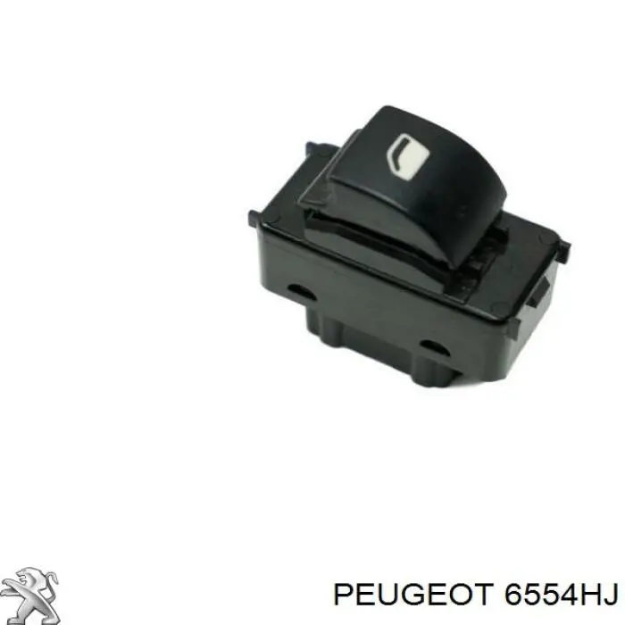 6554HJ Peugeot/Citroen кнопка вмикання двигуна склопідіймача передня права