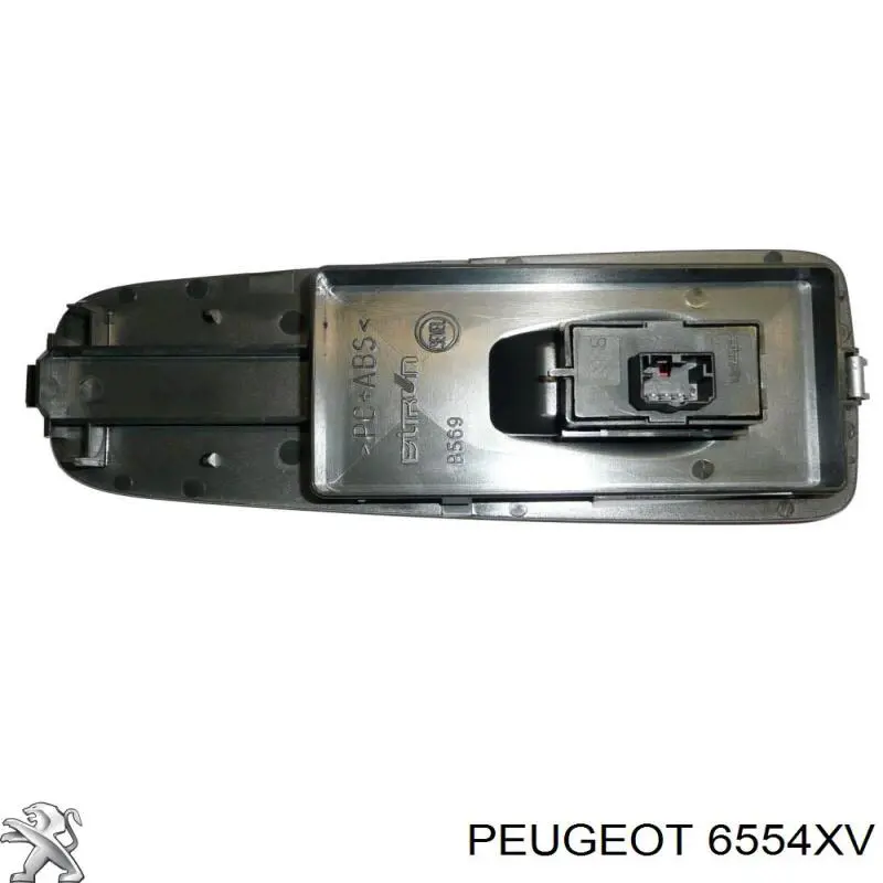 6554XV Peugeot/Citroen кнопка вмикання двигуна склопідіймача передня права