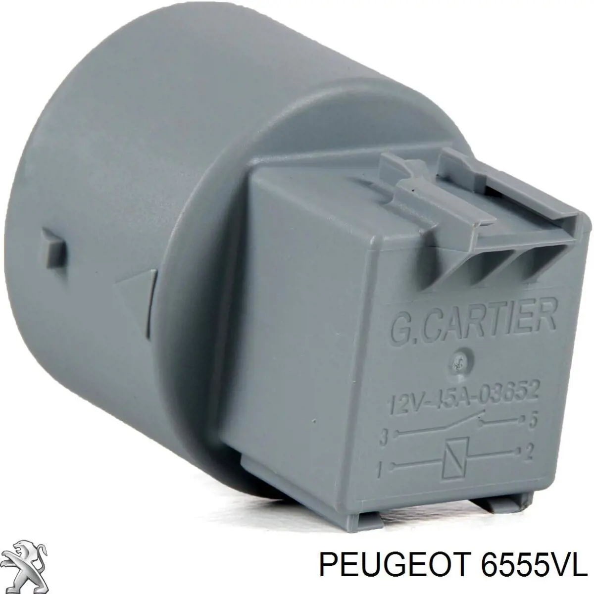 Реле вентилятора 6555VL Peugeot/Citroen
