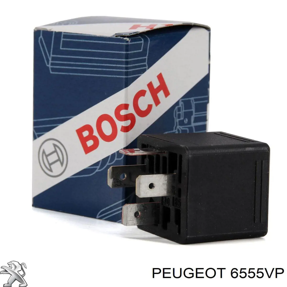 Реле вентилятора 6555VP Peugeot/Citroen