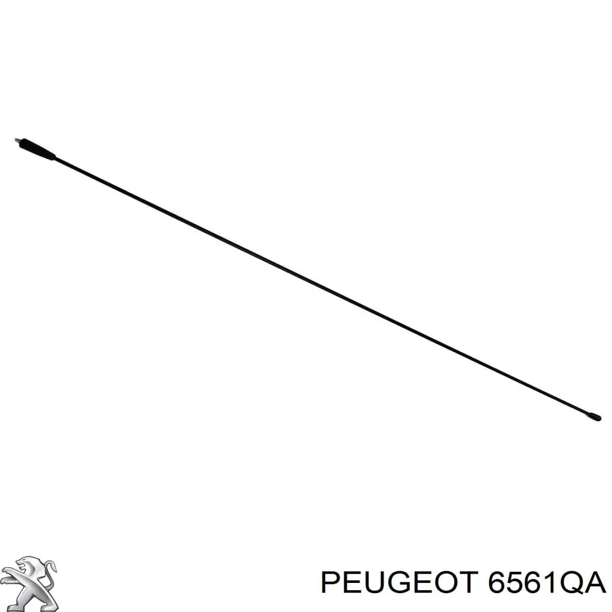 6561QA Peugeot/Citroen шток антени
