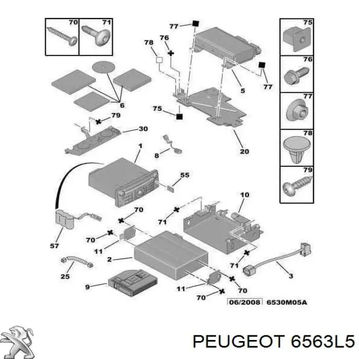  00006563L5 Peugeot/Citroen