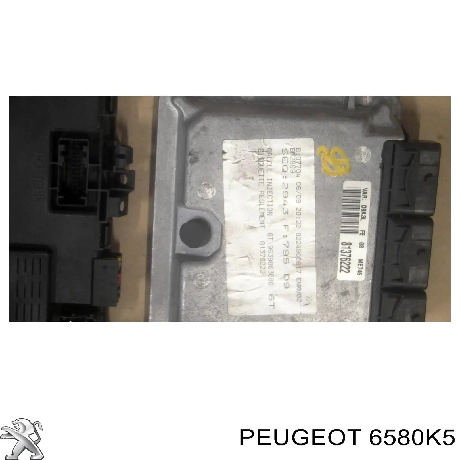 Купити 6580K5 Peugeot/Citroen Блок комфорту