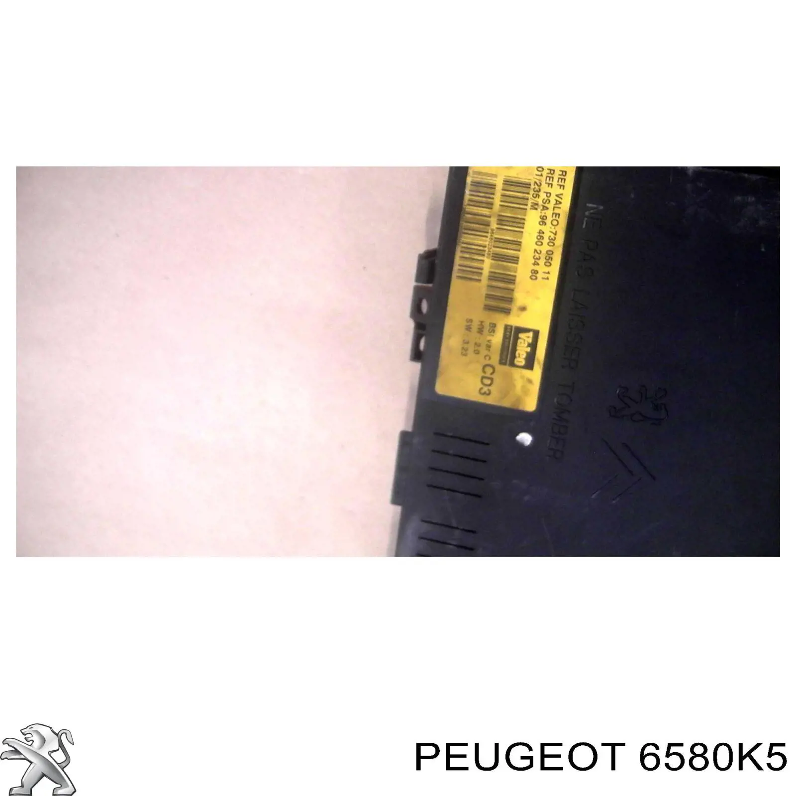 Блок комфорту Peugeot/Citroen 6580K5 ціна, від 257.75 USD