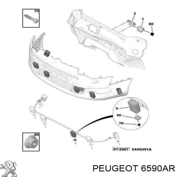  6590AR Peugeot/Citroen