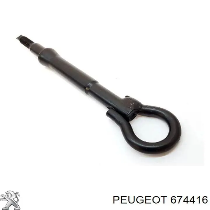 674416 Peugeot/Citroen крюк буксирувальний