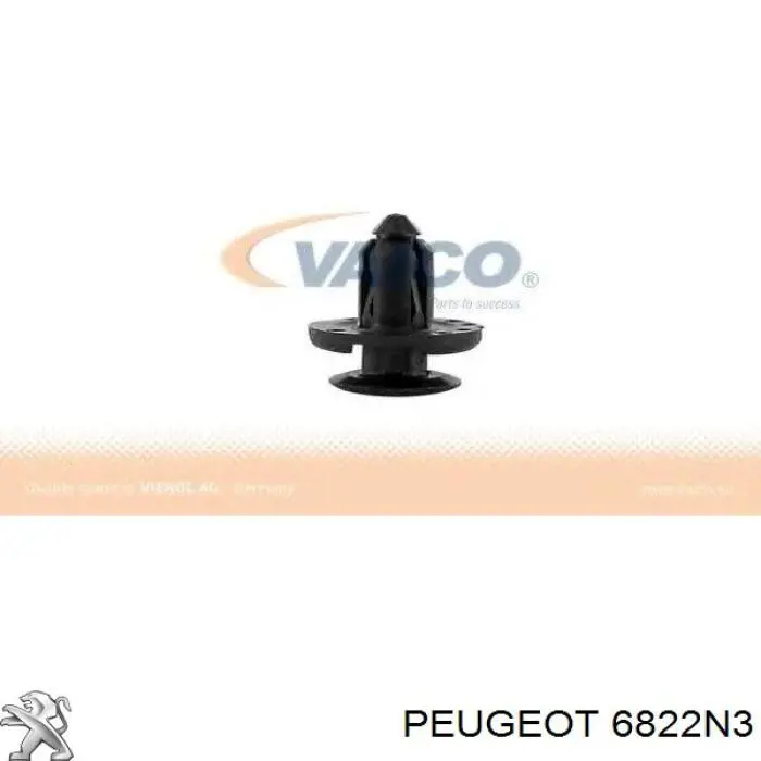 Пружинні затиски Peugeot/Citroen 6822N3 ціна, від 0.63 USD