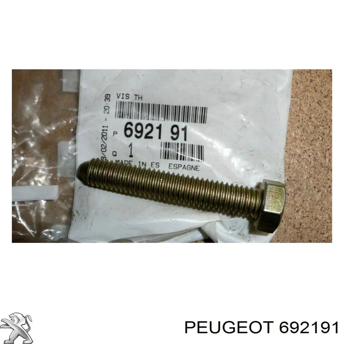 Купити 692191 Peugeot/Citroen Болт